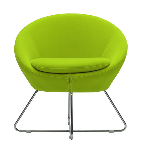 ROME GUEST CHAIR, GREEN